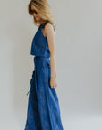 AMALIA TROUSERS - COBALT BLUE