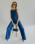 AMALIA TROUSERS - COBALT BLUE