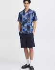 CFSAMOS TRAVEL SHORTS - NAVY