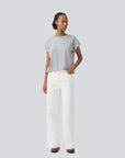 ISOLDEMD SOLID PANTS - WHITE
