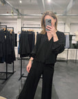 MSCHTABINA NICHELLE HW PANTS - BLACK