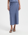 FLO SKIRT - FADED BLUE