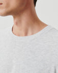 BYSAPICK LS T-SHIRT - GREY MELANGE