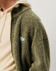 HOKTOWN TEDDY - GREEN MELANGE
