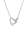 ETERNAL HEART NECKLACE - SILVER