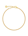 TINSEL THIN BRACELET - GOLD