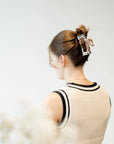 FEMKE - GROTE MARMEREN CLIP - MULTICOLOR