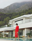 MSCHVILLA DRESS - RED