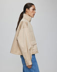 MSCHBLIX JACKET - BEIGE