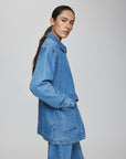 MSCHELI ADA DENIM JACKET - BLUE