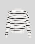 MSCHMAURA RACHELLE PULLOVER - BLACK STRIPES
