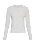 MSCHJUNA CARDIGAN - GREY MELANGE