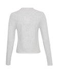 MSCHJUNA CARDIGAN - GREY MELANGE