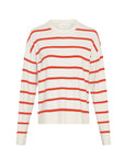 MSCHMAURA RACHELLE PULLOVER - RED STRIPES