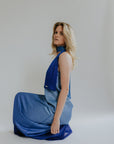 AMALIA DRESS - BLUE