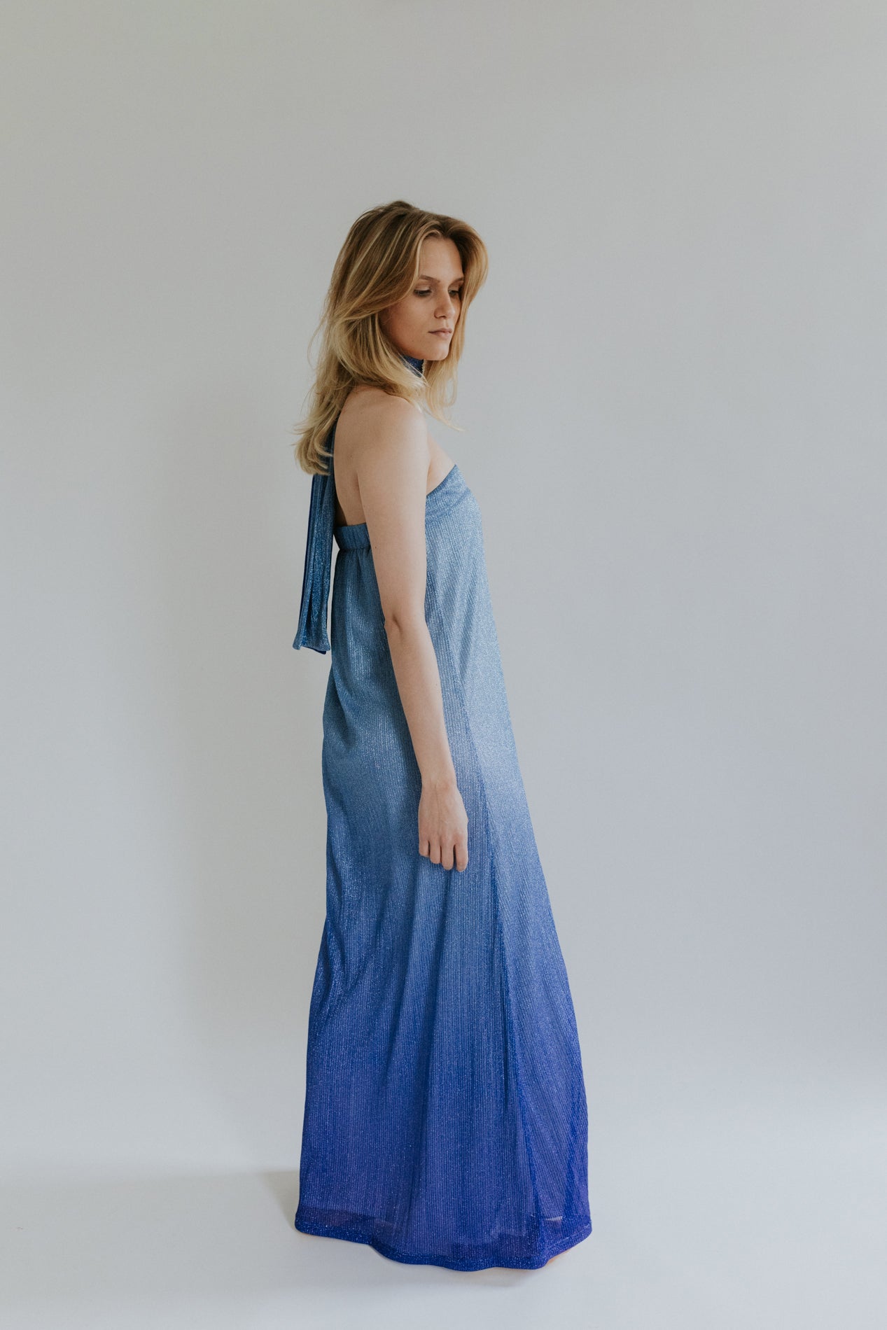 AMALIA DRESS - BLUE
