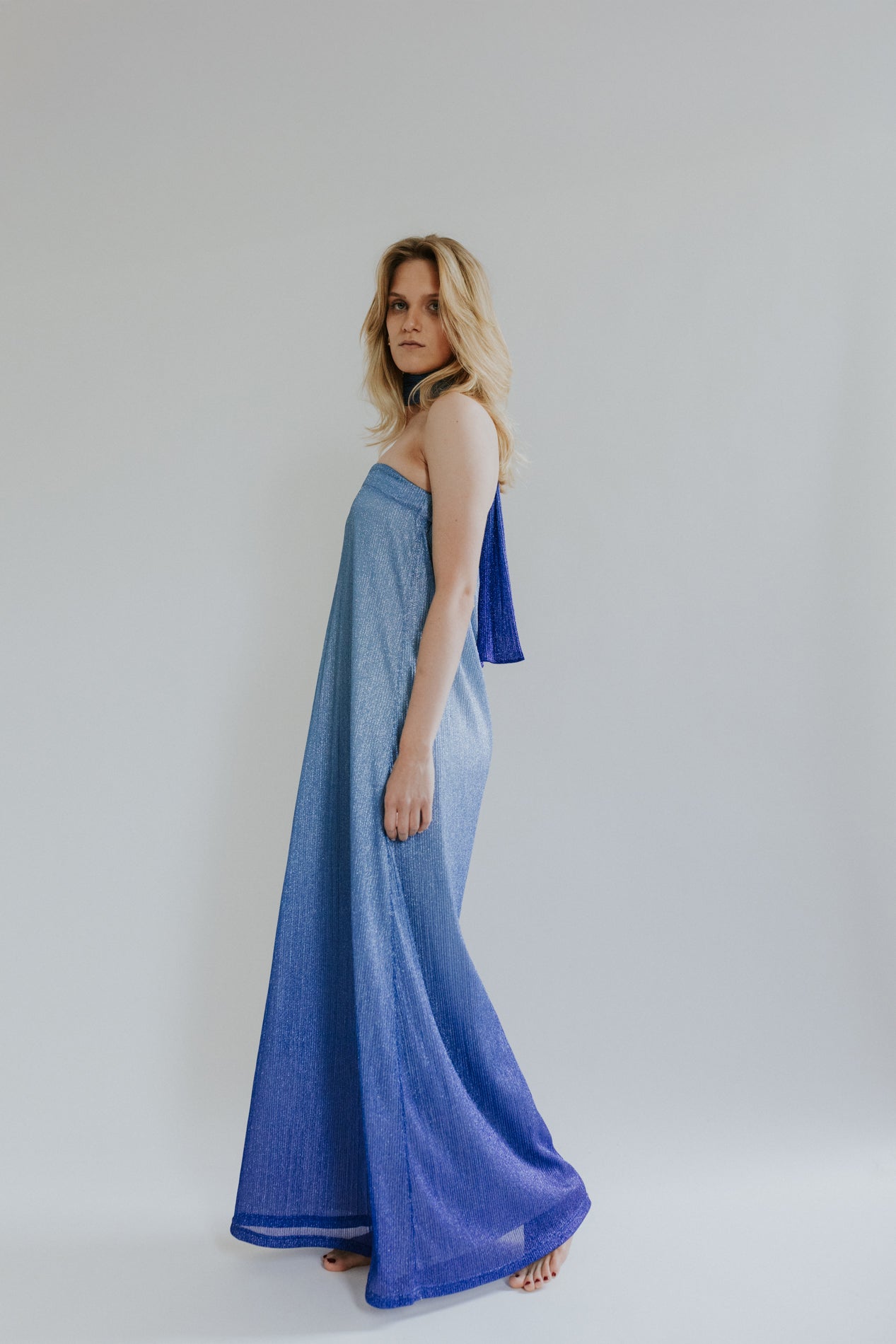 AMALIA DRESS - BLUE