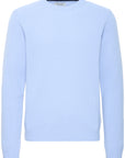 CFKARL LAMBSWOOL CREW NECK - LIGHT BLUE