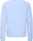 CFKARL LAMBSWOOL CREW NECK - LIGHT BLUE