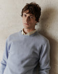 CFKARL LAMBSWOOL CREW NECK - LIGHT BLUE