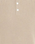 CFKARL STRUCTURED POLO - BEIGE