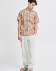 CFPANDRUP LINEN PANT - BEIGE