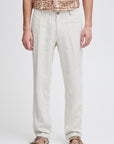 CFPANDRUP LINEN PANT - BEIGE