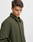 CFCLARCK PADDED TRENCH COAT - OLIVE