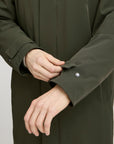 CFCLARCK PADDED TRENCH COAT - OLIVE