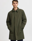 CFCLARCK PADDED TRENCH COAT - OLIVE