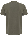 CFJASPER TSHIRT WITH CHEST POCKET - GREEN MELANGE