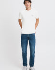 CFETIENNE 0195 TEE WITH BICYCLE EMBROIDERY