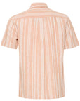CFLINCON SS STRIPED SHIRT - ORANGE