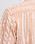 CFLINCON SS STRIPED SHIRT - ORANGE