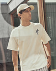 CFJAXSON T-SHIRT WITH BACKPRINT - BLUE