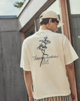 CFJAXSON T-SHIRT WITH BACKPRINT - BLUE