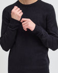 CFHEINE CREW NECK KNIT - NAVY