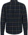 CFMACE LS BU CHECKED SHIRT - NAVY CHECKED