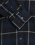 CFMACE LS BU CHECKED SHIRT - NAVY CHECKED
