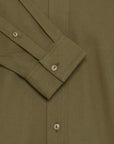 CFARSEN LS BU SHIRT - GREEN