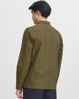 CFARSEN LS BU SHIRT - GREEN