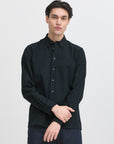 CFARSEN LS BU SHIRT - NAVY