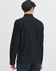 CFARSEN LS BU SHIRT - NAVY