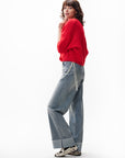Button up cardigan - Red