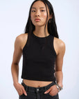 BEY CROP TOP - BLACK