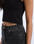 BEY CROP TOP - BLACK