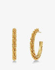 TINSEL EARRINGS - GOLD