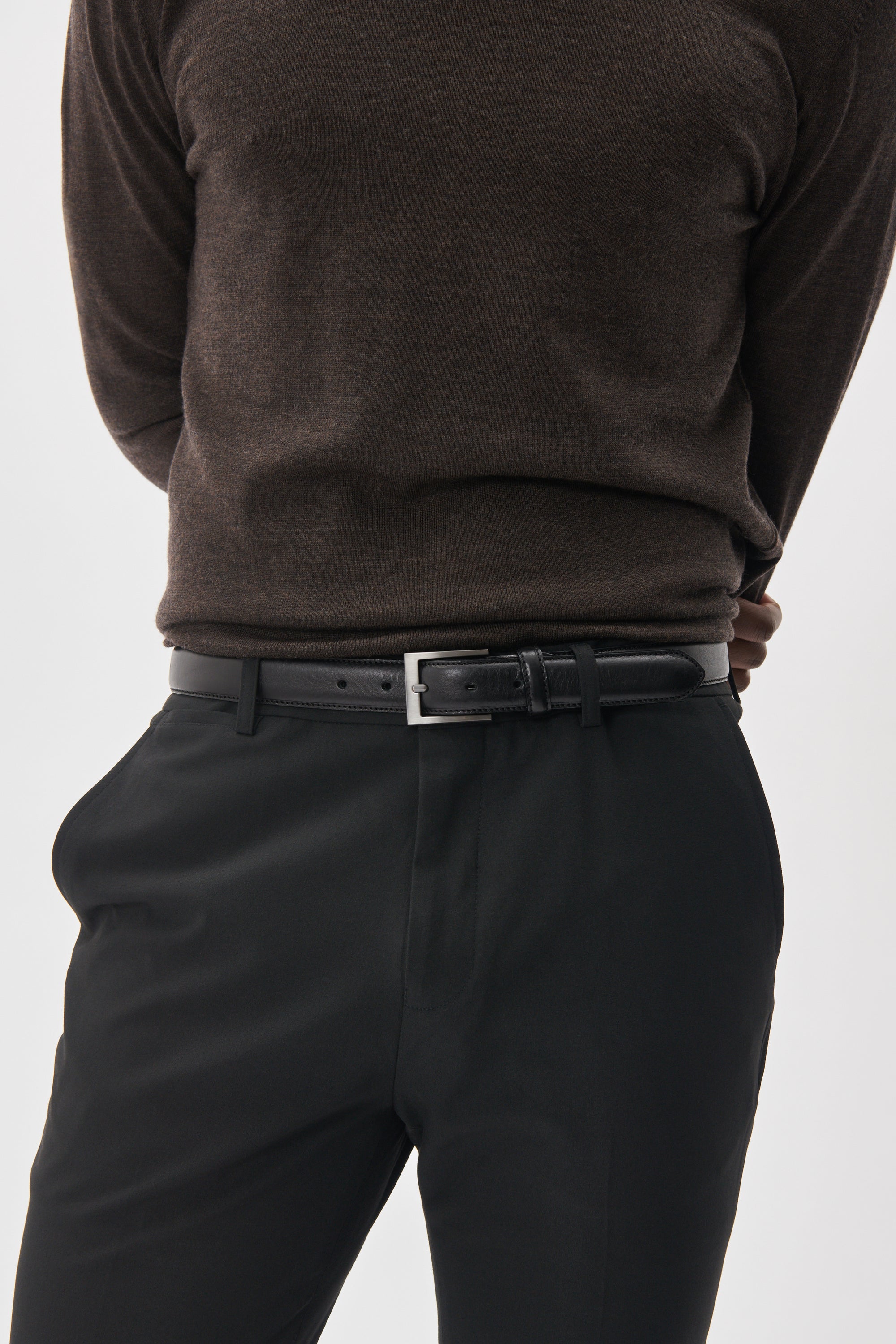 FRANK BELT - BLACK