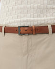 FRANK BELT - BROWN