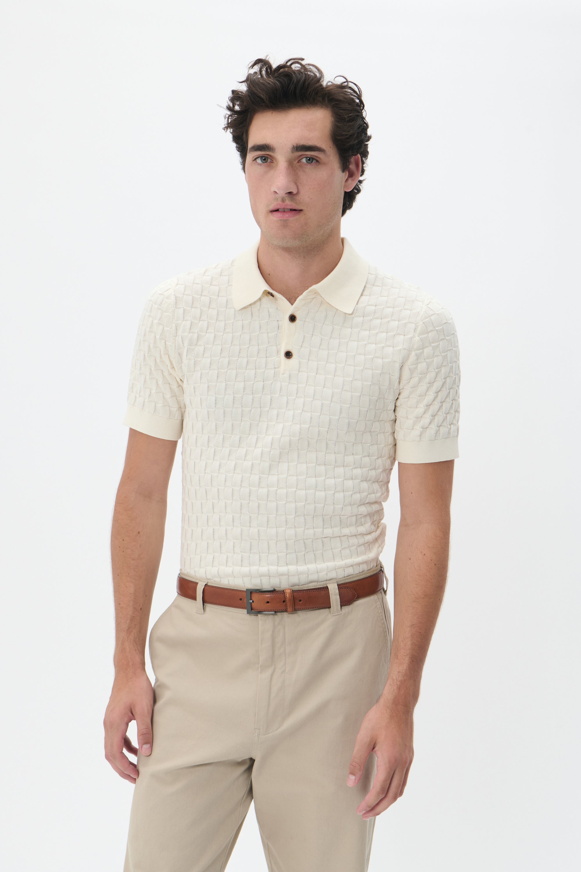 FRANK BELT - BROWN